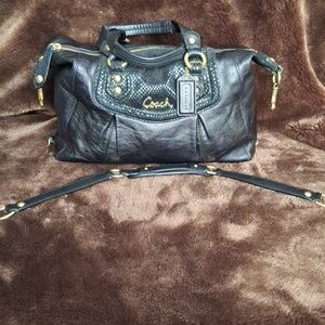 Coach Ashley Satchel Needs Edge Coating